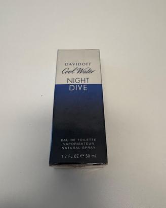 Davidoff Cool Water Night Dive EDT 50 ml Sigillato