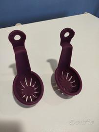 Cuociuova in camicia in silicone 