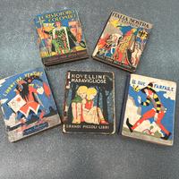 Lotto 5 piccoli libri del 1934