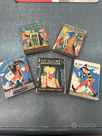 Lotto 5 piccoli libri del 1934