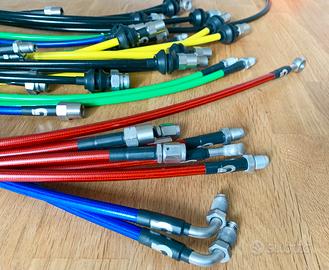 Kit tubi freno aeronautici Fiat UNO TURBO