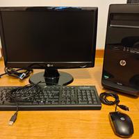 PC desktop HP vision amd