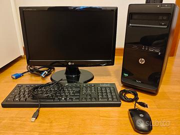 PC desktop HP vision amd