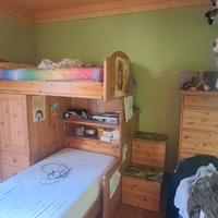 letto a castello in legno massello