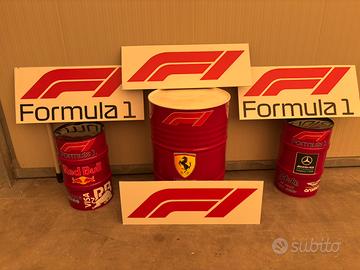 Fusti e polionda con stile F1