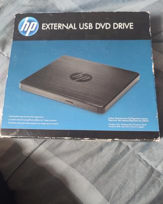Masterizzatore esterno Hp Usb per Dvd e cd