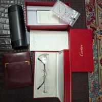 Cartier occhiali+ portafoglio 