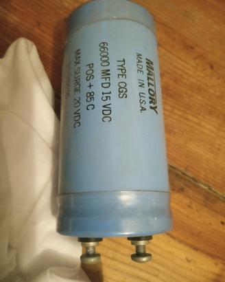 Condensatore 66.000uf 15Vdc