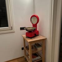 Bilancia Cucina Vintage BAIA Anni 50 Rossa