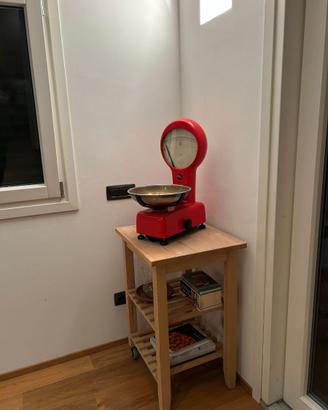 Bilancia Cucina Vintage BAIA Anni 50 Rossa