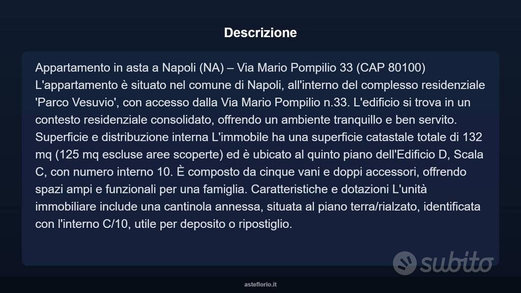 Appartamento – Napoli, Vesuvio De Meis, Municipalità 6 - Vista 3