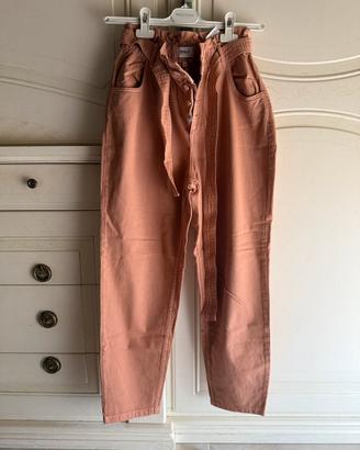 Pantaloni ONLY rosa pesca - taglia S - come nuovi