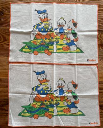 Coppia tovagliette Disney Kinder 1988