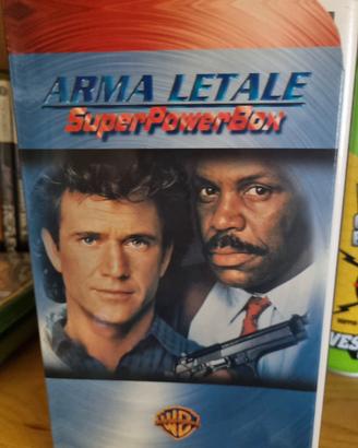 ARMA LETALE SuperPowerBox VHS 1-4 Completo