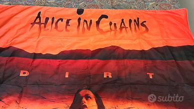 Aluce In Chains riproduzione su stoffa DIRT
