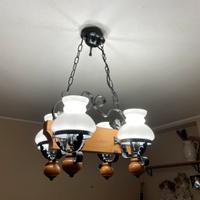 Lampadario da baita casa montagna