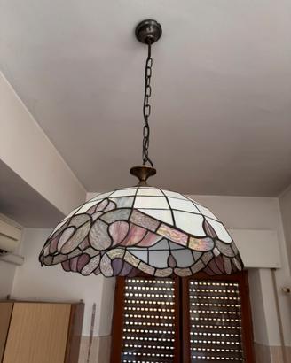 Lampadario a sospensione vintage stile Tiffany