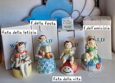 angeli custodi e fatine Wald in ceramica 