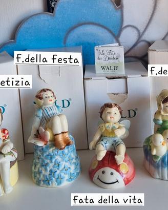 angeli custodi e fatine Wald in ceramica 