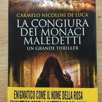 Libro "La congiura dei monaci maledetti"