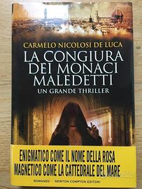 Libro "La congiura dei monaci maledetti"