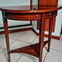 consolle tavolo massello mezza luna