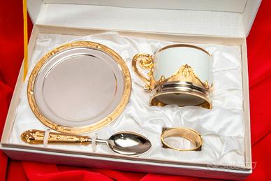 set di servizio da caffè vintage di lusso