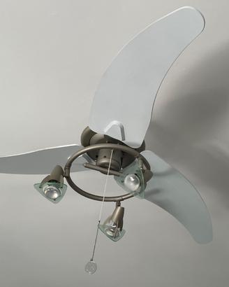 Lampadario con ventola