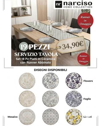 servizio di piatti