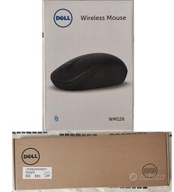 Tastiera Dell KB216 + Mouse Dell WM126 NUOVI