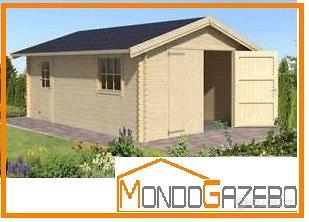 Casa legno Everest 300x540 garage casetta gazebo