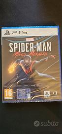 SPIDER-MAN Miles Morales PS5 -Nuovo- Sigillato