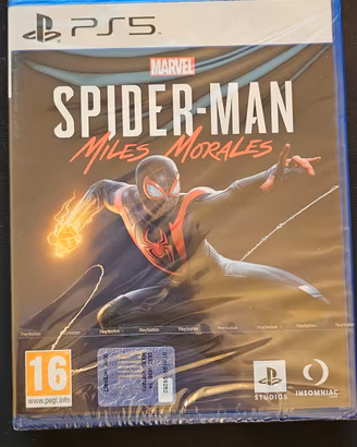 SPIDER-MAN Miles Morales PS5 -Nuovo- Sigillato