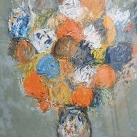 Pietro Rosa- Vaso di fiori 