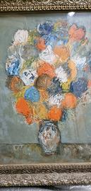 Pietro Rosa- Vaso di fiori 