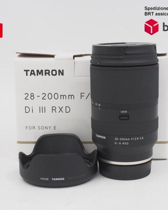 Tamron 28-200 F2.8-5.6 Di III RXD (Sony)
