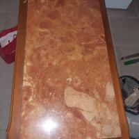 tavolino marmo rosso Verona 