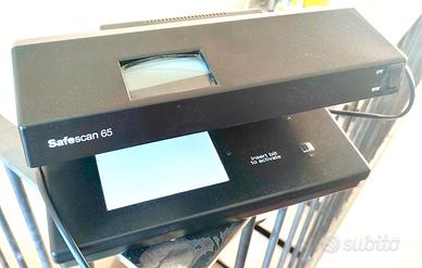 Rilevatore Verificatore Banconote SAFESCAN65 UV/WM