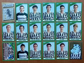 lotto 18 figurine Panini Juventus 1987/88