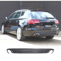 DIFFUSORE PER AUDI A6 C6 4F AVANT SEDAN 08-11 LOOK