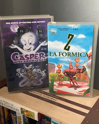 Lotto vhs cartoni animati