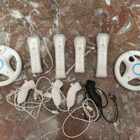Wiimote nunchuck e volanti per nintendo Wii