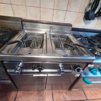 Cuocipasta bollitore a due vasche inox BERTO'S