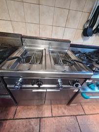 Cuocipasta bollitore a due vasche inox BERTO'S