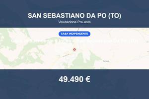 Immobile in asta di 114 m² a San Sebastiano da Po