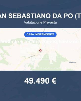 Immobile in asta di 114 m² a San Sebastiano da Po