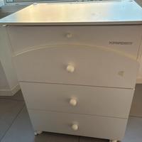 Fasciatoio con cassettiera