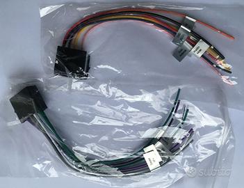 Connettori (2) spina ISO 8 pin autoradio