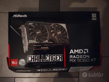 Asrock challenger 9060 XT 16GB scheda video gaming