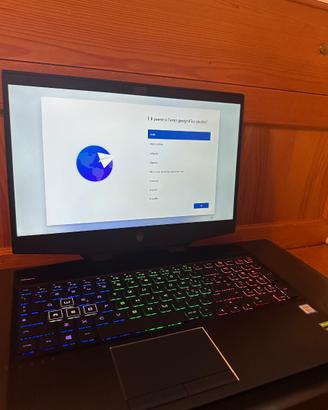 Portatile HP OMEN 15-dh0002nl